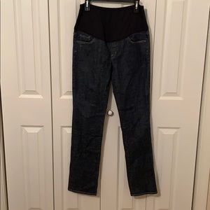 Citizens of Humanity Straight Leg Maternity Jeans